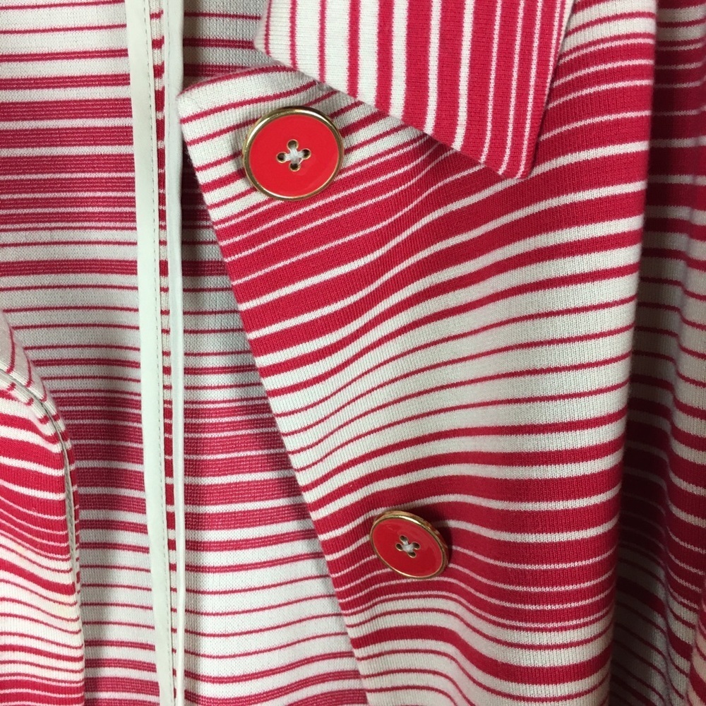 Doncaster Striped Button Up Jacket - image 5